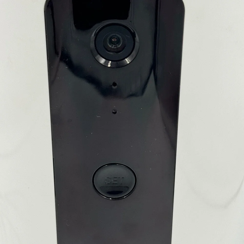White & Black Smart Pet Feeder with Camera